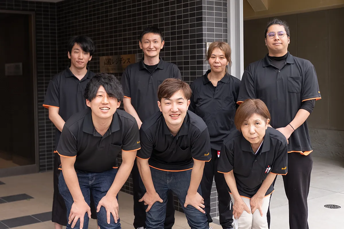 男女スタッフ在籍